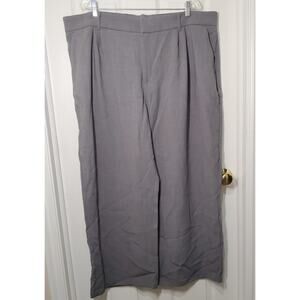 Abercrombie & Fitch Mens Dress Pants Gray XXL SHORT Tailored Slacks NWT